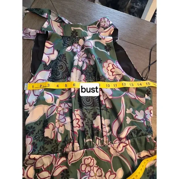 Sam Edelman Flowy Tier Sleeveless Dress Size 6 party - Picture 7 of 8